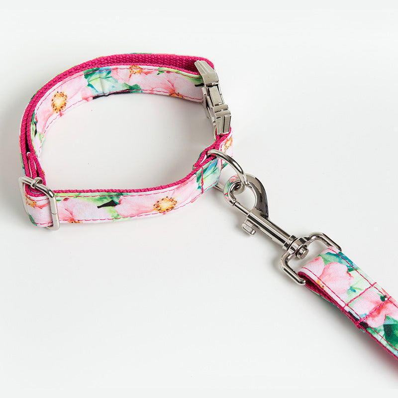 Halsband Leinen Set "Milky"