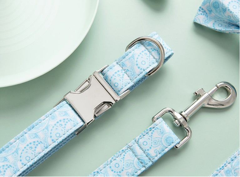 Halsband Leinen Set "Sky"