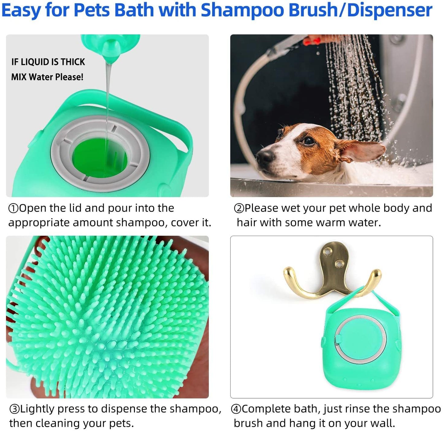 Shampoobürste "Cleo"