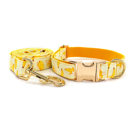 Halsband Leinen Set "Nox"