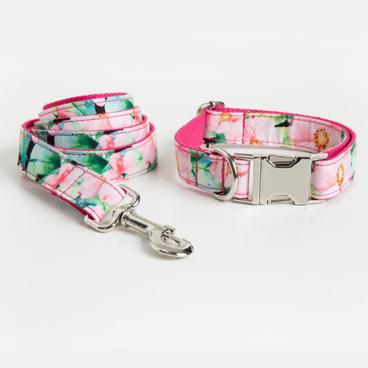 Halsband Leinen Set "Milky"