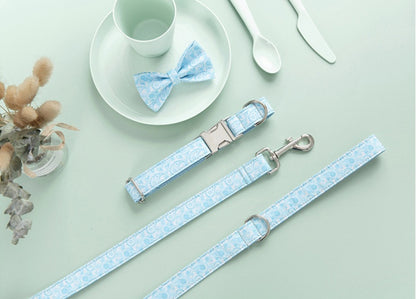 Halsband Leinen Set "Sky"