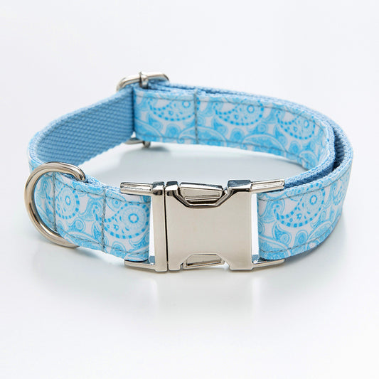 Halsband Leinen Set "Sky"