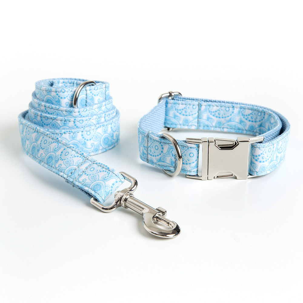 Halsband Leinen Set "Sky"