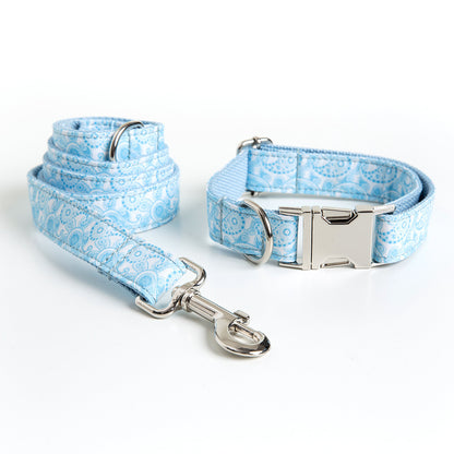 Halsband Leinen Set "Sky"