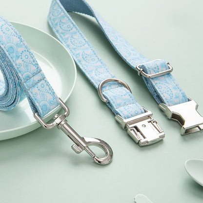 Halsband Leinen Set "Sky"