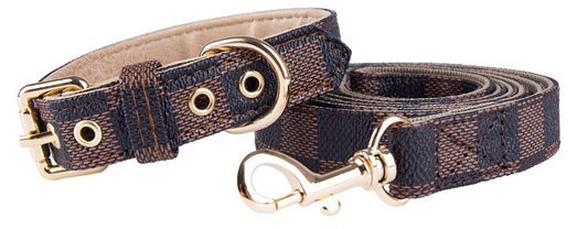 Halsband Leinen Set "Louis"